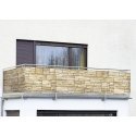 Maximex balkono privatumo dangtis, akmuo Maximex balkono privatumo dangtis, akmuo