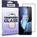 FoneKit Full Cover -panssarilasi, OnePlus 13R, musta FoneKit Full Cover -panssarilasi, OnePlus 13R, musta