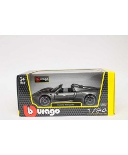 BBU 1:24 Porsche918 Spyder grey 21076GY 08186