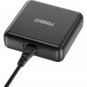 FoneKit GaN PD 200W AC power adapter, USB-A + 5 x USB-C, black FoneKit GaN PD 200W AC power adapter, USB-A + 5 x USB-C, black