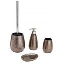 Wenko Marrakesh toothbrush cup, brown