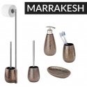 Wenko Marrakesh toothbrush cup, brown