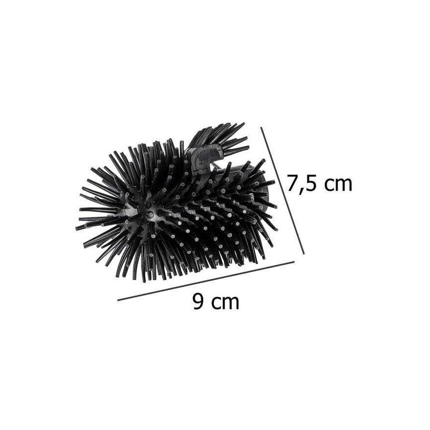 Varasuutin wc-harjalle - musta, silikoni, ∅ 7,5 cm, WENKO – 3