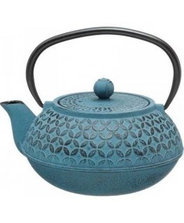 Cast iron teapot Secret de Gourmet 1l, blue