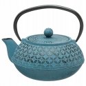 Cast iron teapot Secret de Gourmet 1l, blue