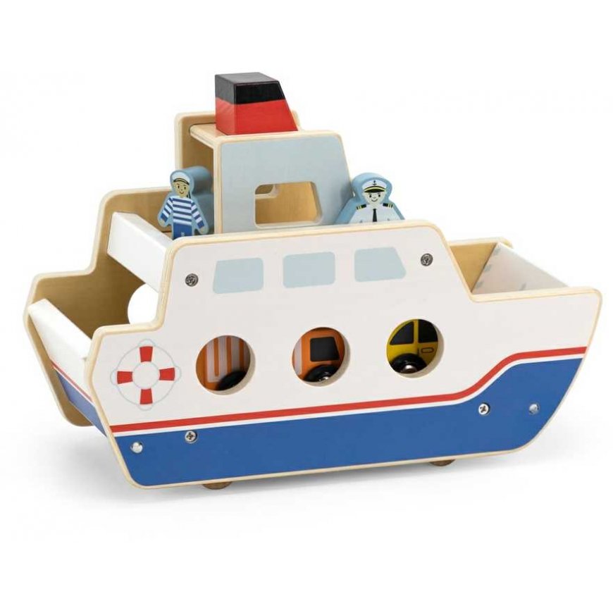 Viga puulaiva "Captain Car 4 PCS". – 3