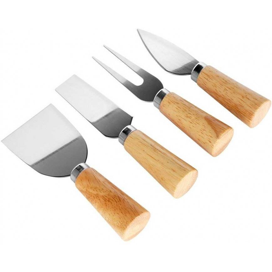 Excellent Houseware Cheese cutting board with knives – 4