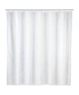 Shower curtain, PEVA, 120 x 200 cm, Allstar series, white