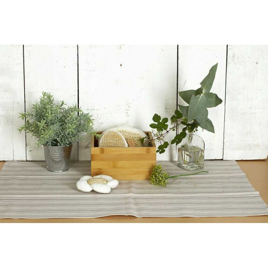 Bamboo Storage Holder, Square Storage Box, Bamboo, 18 x 18 x 9.5 cm – 4