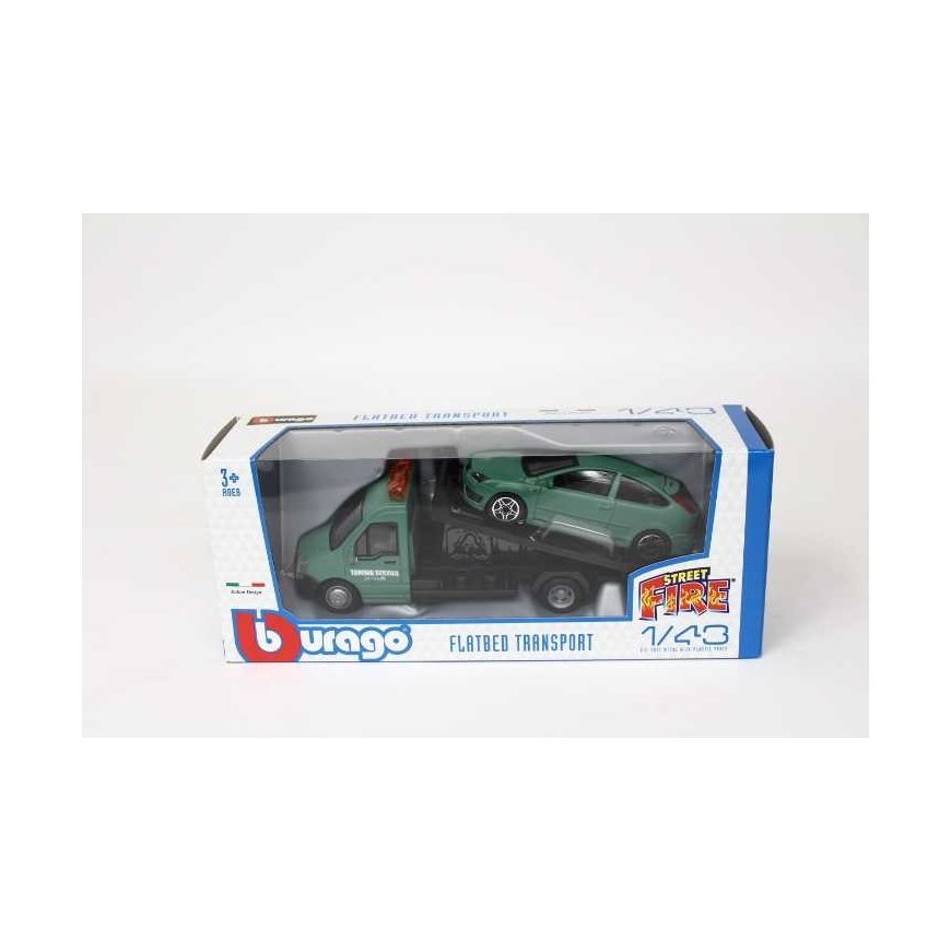 Bburago Gatvės gaisras transportas Ford Focus St Dunl 1: 43 – 2