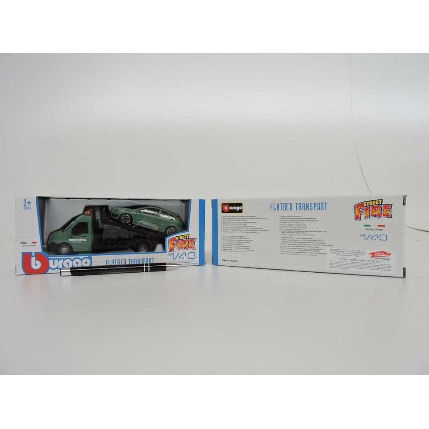 Bburago Street Fire Truck Ford Focus St Dunl 1:43 – 3