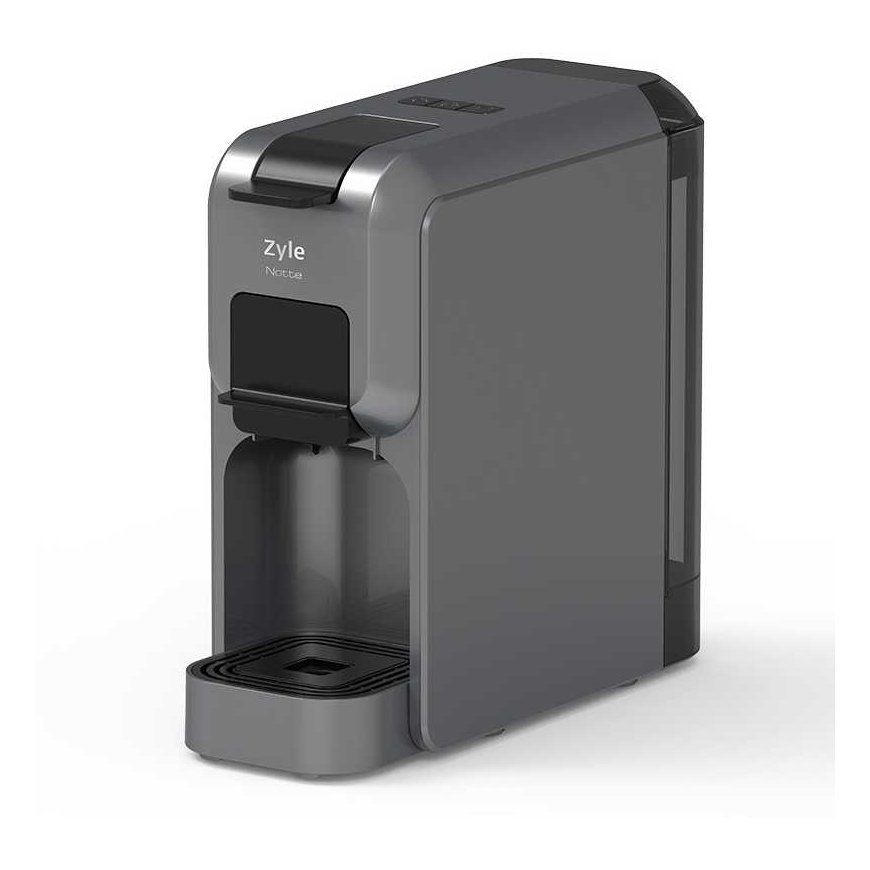 Kapselikahvinkeitin Zyle Notte 3 in 1, ZY673S, harmaa, 1350W – 2