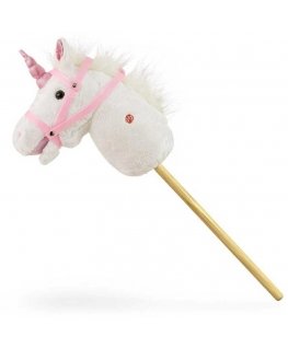 Milly Mally hobby horse on a white stick