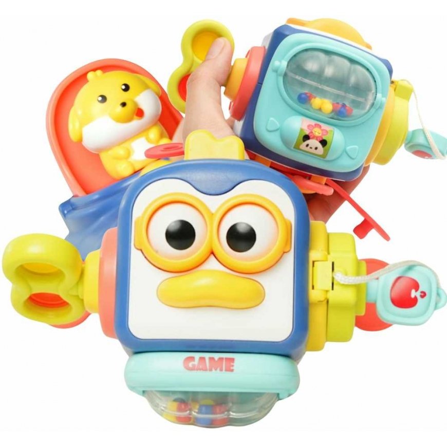 Woopie Montessori Penguin, 6 in 1 Sensory Ball