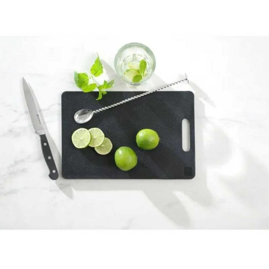 Hendi Universal cutting board with handle, black, 300 x 200 mm – 4