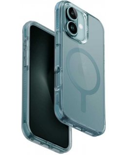 UNIQ etui Combat iPhone 16 Plus 6,7" Magclick Lataus vihreä/sinivihreä