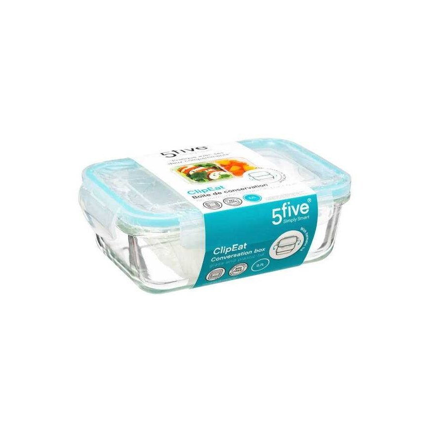 5five Simply Smart glass lunch box, 2-compartment, 700 ml – 3