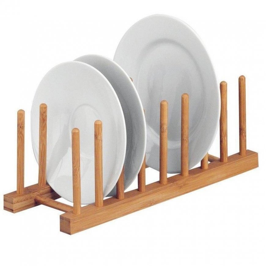 Excellent Houseware BAMBUKO ORGANIZATORIUS/INDAUJA LĖKŠTĖMS – 5