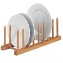 Excellent Houseware BAMBOO ORGANIZER/PLATE HOLDER Excellent Houseware BAMBOO ORGANIZER/PLATE HOLDER