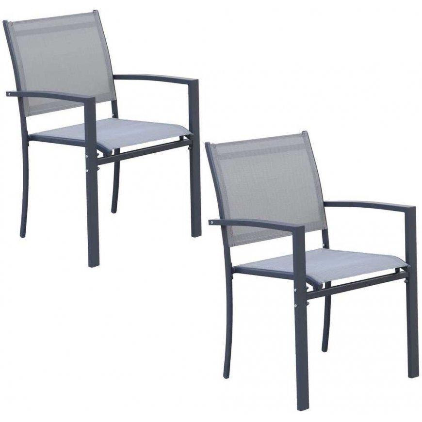 Saska Garden GARDEN CHAIR 57X570X88CM TEXTLINE 2 Pcs.