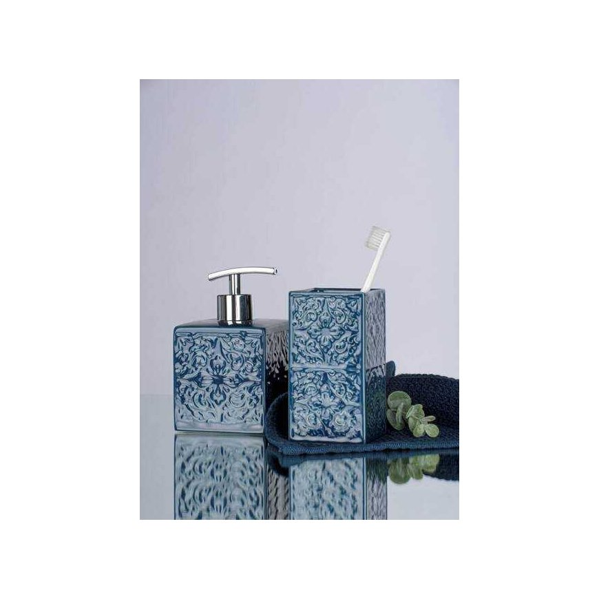 Soap Dispenser CORDOBA DARK Mėlynas - 500 ml, WENKO – 3