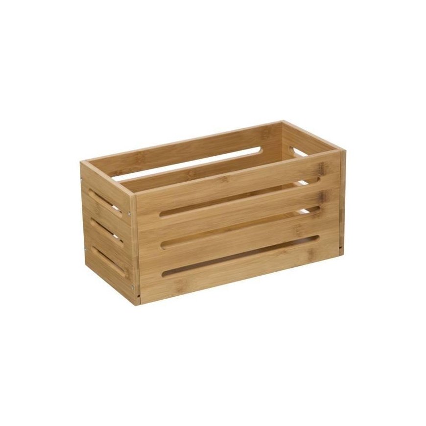 5five Simply Smart Bamboo Wooden Balcony Box, Bamboo, 15 x 31 cm