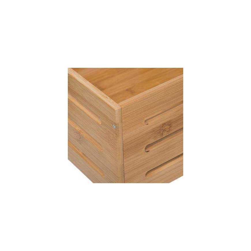 5five Simply Smart Bamboo Wooden Balcony Box, Bamboo, 15 x 31 cm – 2