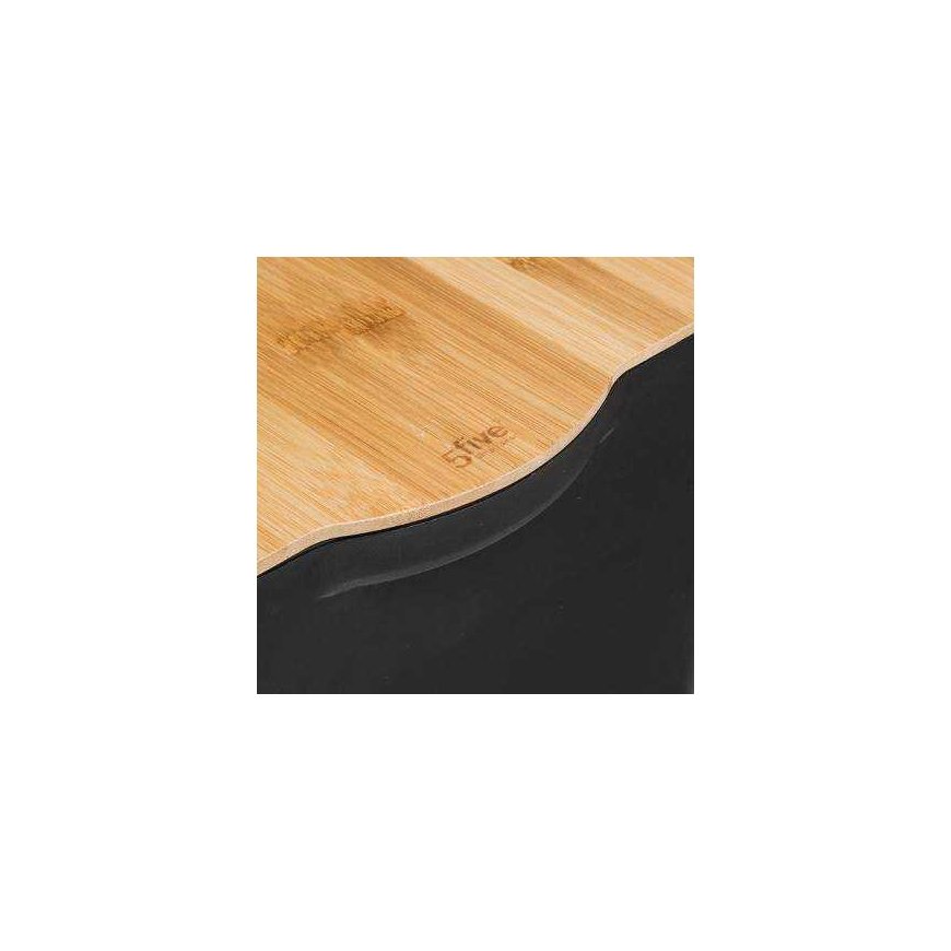 Bamboo Plastic box with bamboo lid, 24 liters – 3