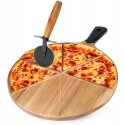 Excellent Houseware Round Wooden Pizza Board with 30 cm Excellent Houseware Round Wooden Pizza Board with 30 cm
