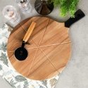 Excellent Houseware Round Wooden Pizza Board with 30 cm Excellent Houseware Round Wooden Pizza Board with 30 cm