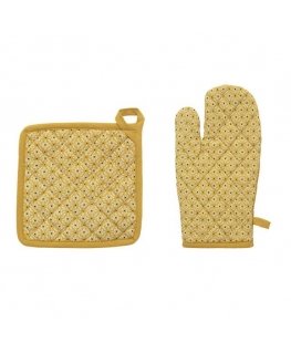 Glove set + pad PATY, cotton