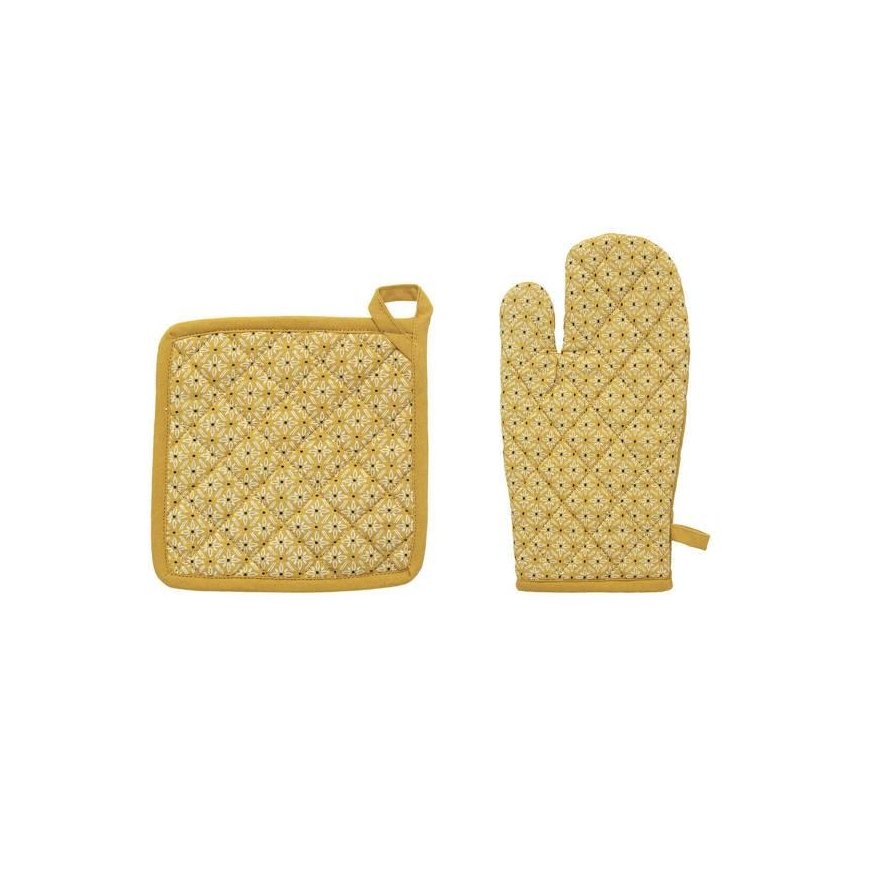 Glove set + pad PATY, cotton