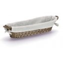 Zeller Wicker bread basket, 49 x 14 x 10 cm Zeller Wicker bread basket, 49 x 14 x 10 cm