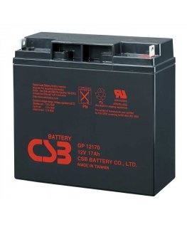 Battery (AGM) CSB 17Ah 12V F3 VRLA (GP12170)