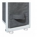 5five Simply Smart Bathroom shelf with 4 textile drawers, 48x20x75 cm 5five Simply Smart Bathroom shelf with 4 textile drawers, 48x20x75 cm