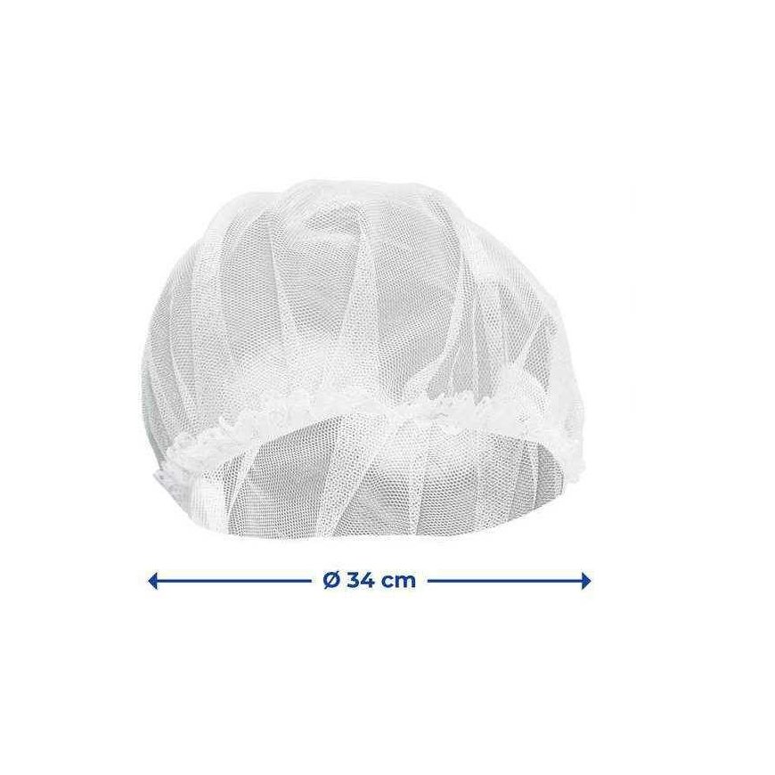 Maximex PIECES Hairnet for sleeping, 2 pcs., Ø 34 cm – 3