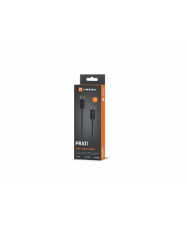 USB-C M/M 2.0 CABLE 1M PD 100W Black NATEC PRATI