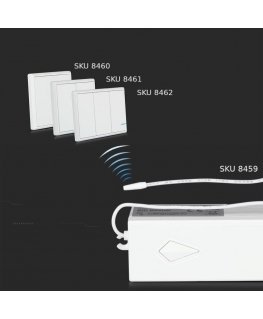 SMART WiFi valgustuse kontroller SKU 8460, 8461, 8462, 8463 jaoks V-TAC VT-5130