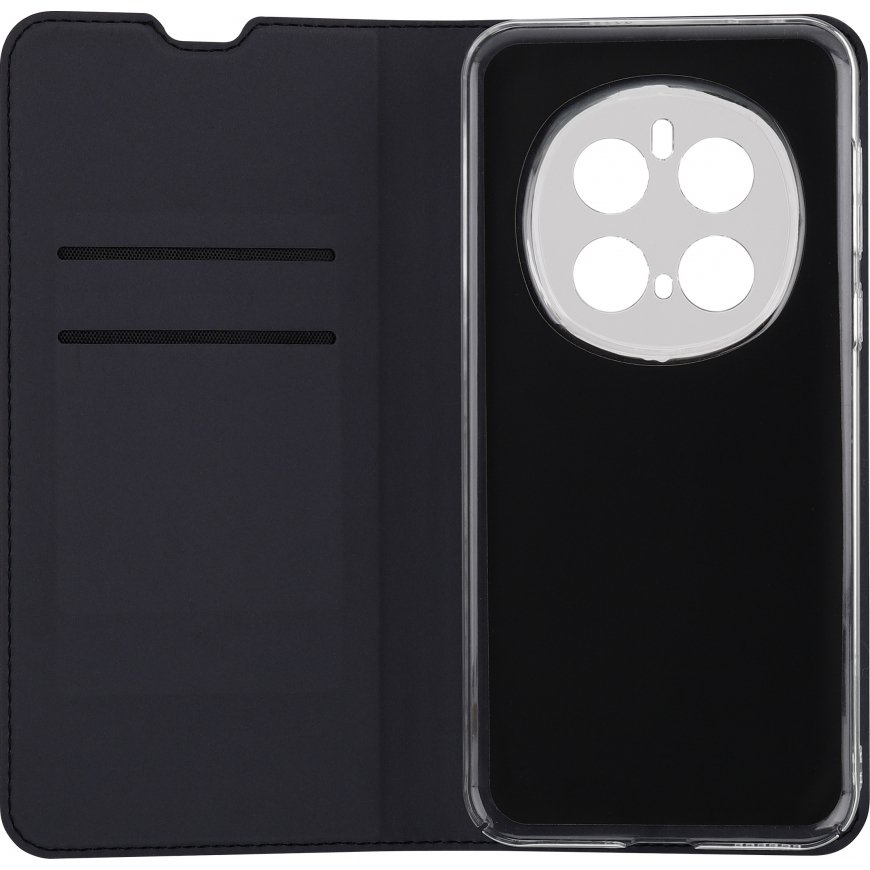 Fonekit Bookcase -suojakotelo, Honor Magic7 Pro, musta – 3