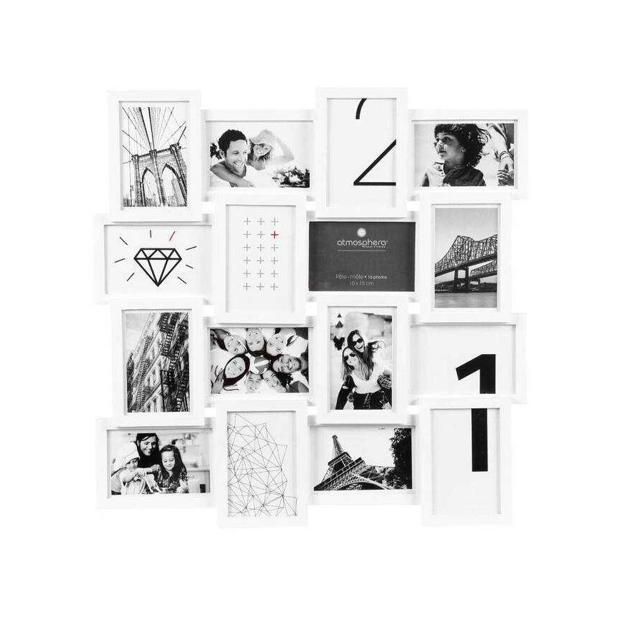 Photo frame Art-Pol PIECES Photo frames, collage, 16 pcs., white, Atmosphere – 2