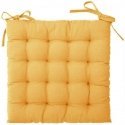 Atmosphera Chair cushion with OTTO binding, 38 x 38, ochre