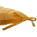 Atmosphera Chair cushion with OTTO binding, 38 x 38, ochre