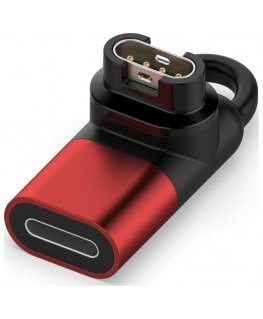 Adapter Lightning Beline do ładowania zegarków Garmin czerwo