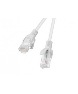 PATCHCORD KAT.5E UTP 1,5 M BIAŁY FLUKE PASSED LANBERG 10-PACK