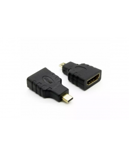 RoGer MHL Universaalne Adapter Micro HDMI - HDMI, Must