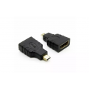 RoGer MHL Universaalne Adapter Micro HDMI - HDMI, Must
