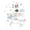 Atmosphera Unicorn Bedding for girls 140x200 cm, UNICORN, double-sided