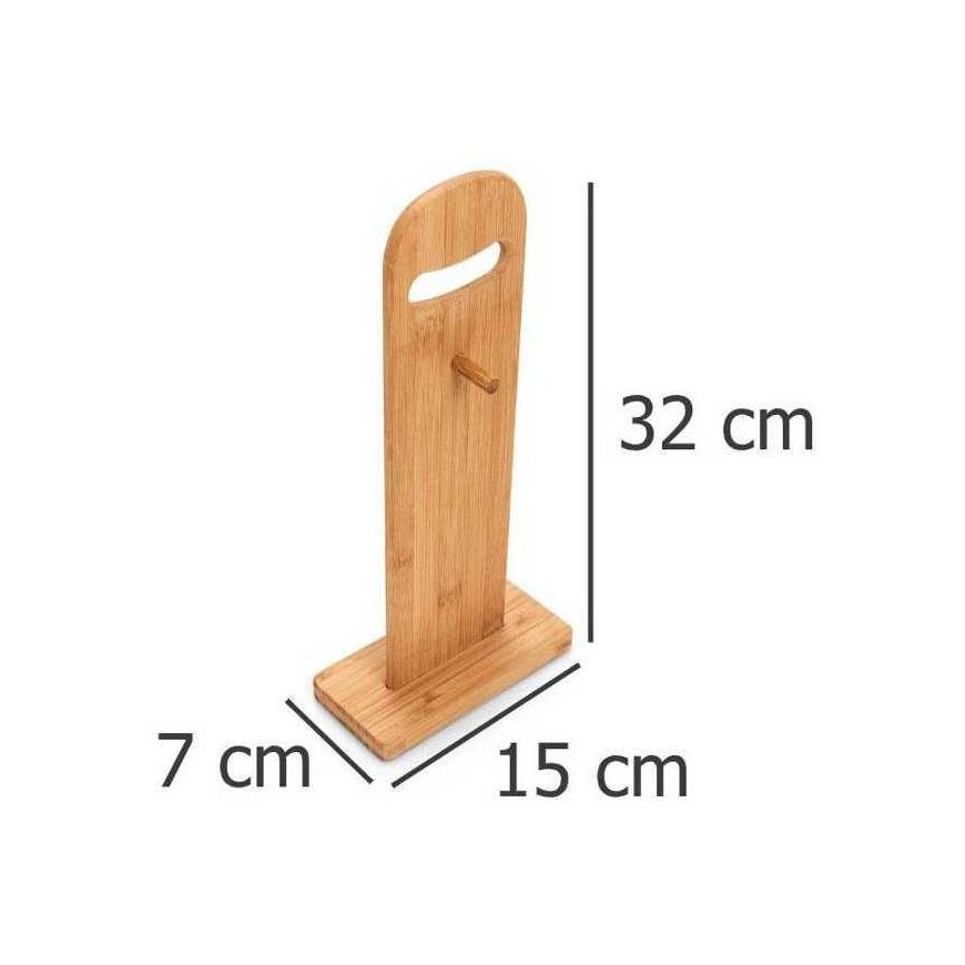Bamboo 6 pjaustymo lentos + stovas, bambuko mediena, ZELLER – 3
