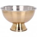 Dekoracja Domu Gold Stainless steel bowl, Ø 39.5 cm, gold Dekoracja Domu Gold Stainless steel bowl, Ø 39.5 cm, gold