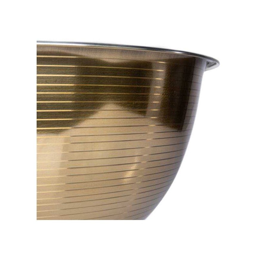 Dekoracja Domu Gold Stainless steel bowl, Ø 39.5 cm, gold – 3